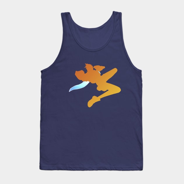 Tracer Ombre Tank Top by daniellecaliforniaa